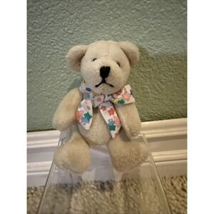 ANNETTE FUNICELLO *NEW* 14" DREAM KEEPER TEDDY BEAR, 6" BEAR & STAND *RETIRED*
